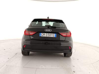 Audi A1 II 2019 Sportback Sportback 25 1.0 tfsi Admired Advanced my20 Nero usata Caserta