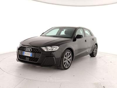 Audi A1 II 2019 Sportback Sportback 25 1.0 tfsi Admired Advanced my20 Nero usata Caserta