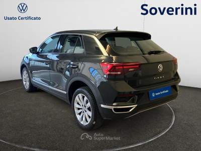 Volkswagen T-Roc 1.0 TSI ACT Advanced BMT Grigio usata Bologna