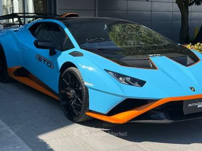 Lamborghini Huracán Huracan Coupe 5.2 STO 640cv rwd Blu/Azzurro usata Suzzara