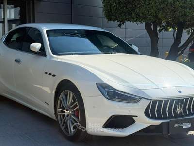 Maserati Ghibli 3.0 V6 Gransport Q4 430cv auto *IVA, 20'', 360°, SOSPENSIONI, PROMO AZZURRA* Bianco usata Suzzara