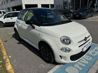 Fiat 500 1.0 Hybrid Hey Google-SENS PARK-SOLO KM 40600!NEOP!! Bianco usata ARTOGNE