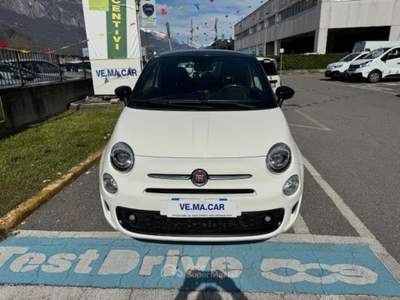 Fiat 500 1.0 Hybrid Hey Google-SENS PARK-SOLO KM 40600!NEOP!! Bianco usata ARTOGNE