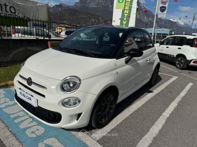 Fiat 500 1.0 Hybrid Hey Google-SENS PARK-SOLO KM 40600!NEOP!! Bianco usata ARTOGNE