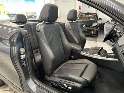 BMW Serie 2 220i 220 i Cabrio Sport aut. - Service ok Grigio usata Monza