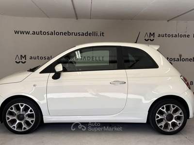 Fiat 500 1.2 69cv S *UNIPROP. * SENZA VINCOLI Bianco usata Galbiate