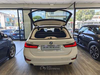 BMW Serie 3 320d 320 320d 48V xDrive Msport Bianco usata Montecatini-Terme