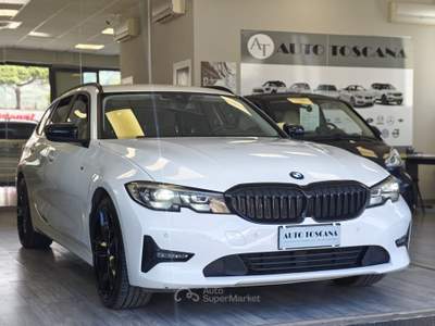 BMW Serie 3 320d 320 320d 48V xDrive Msport Bianco usata Montecatini-Terme
