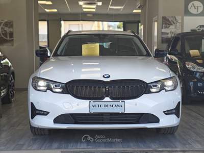 BMW Serie 3 320d 320 320d 48V xDrive Msport Bianco usata Montecatini-Terme