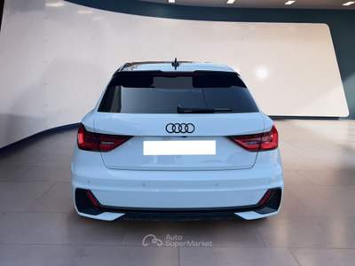 Audi A1 II 2019 Sportback Sportback 30 1.0 tfsi S Line Edition 116cv s-tronic Bianco usata Torino