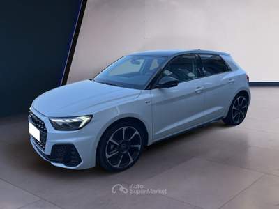 Audi A1 II 2019 Sportback Sportback 30 1.0 tfsi S Line Edition 116cv s-tronic Bianco usata Torino