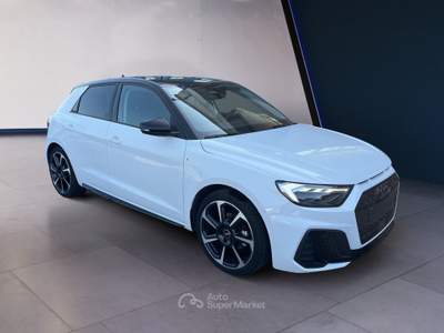 Audi A1 II 2019 Sportback Sportback 30 1.0 tfsi S Line Edition 116cv s-tronic Bianco usata Torino