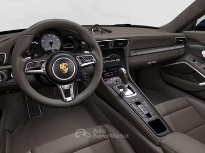 Porsche 911 Coupe 4S 420cv_Asse sterzante_BOSE_Tetto_Sed. Ventilato Blu/Azzurro usata Grandate