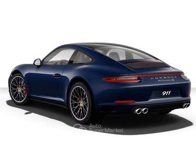 Porsche 911 Coupe 4S 420cv_Asse sterzante_BOSE_Tetto_Sed. Ventilato Blu/Azzurro usata Grandate