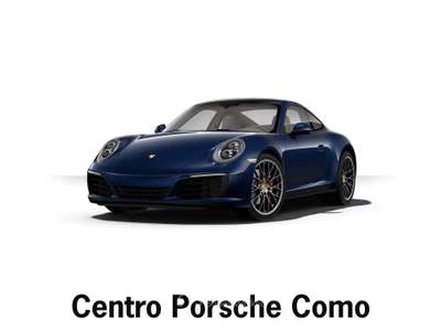 Porsche 911 Coupe 4S 420cv_Asse sterzante_BOSE_Tetto_Sed. Ventilato Blu/Azzurro usata Grandate