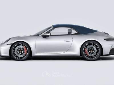 Porsche 911 Cabrio 4S 480cv_Arrivo Luglio_LIft anteriore_Sed. Ventilati Argento usata Grandate