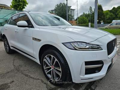 Jaguar F-Pace 2.0D 240cv R-Sport Awd*Pelle*Navi*Tetto*Pdc*Euro6* Bianco usata Modena