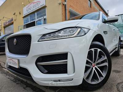 Jaguar F-Pace 2.0D 240cv R-Sport Awd*Pelle*Navi*Tetto*Pdc*Euro6* Bianco usata Modena