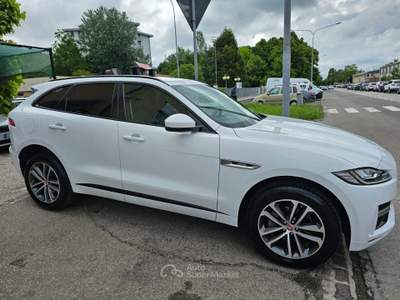Jaguar F-Pace 2.0D 240cv R-Sport Awd*Pelle*Navi*Tetto*Pdc*Euro6* Bianco usata Modena