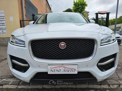 Jaguar F-Pace 2.0D 240cv R-Sport Awd*Pelle*Navi*Tetto*Pdc*Euro6* Bianco usata Modena
