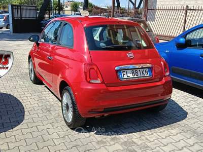 Fiat 500 1.2 BENZ-PREZZO PROMO Rosso usata Bisceglie
