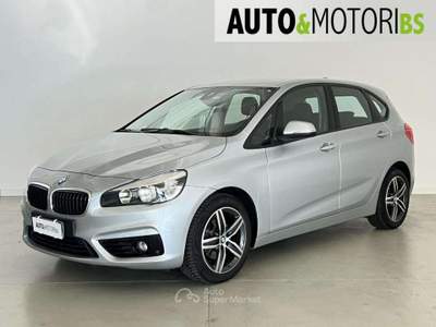 BMW Serie 2 218d 216 d Active Tourer Sport Argento usata Concesio