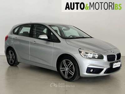 BMW Serie 2 218d 216 d Active Tourer Sport Argento usata Concesio