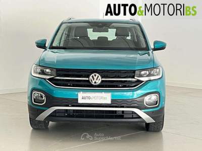 Volkswagen T-Cross 1.6 TDI DSG SCR Advanced BMT *UNICO PROPRIETARIO* Blu/Azzurro usata Concesio