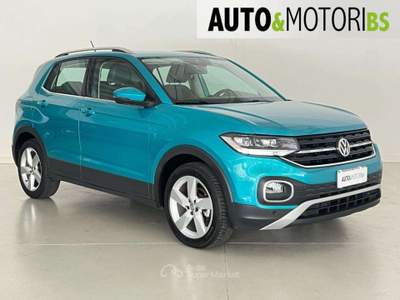 Volkswagen T-Cross 1.6 TDI DSG SCR Advanced BMT *UNICO PROPRIETARIO* Blu/Azzurro usata Concesio