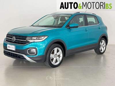Volkswagen T-Cross 1.6 TDI DSG SCR Advanced BMT *UNICO PROPRIETARIO* Blu/Azzurro usata Concesio