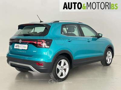 Volkswagen T-Cross 1.6 TDI DSG SCR Advanced BMT *UNICO PROPRIETARIO* Blu/Azzurro usata Concesio