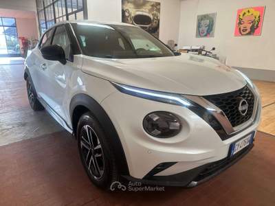 Nissan Juke Juke II 2024 1.0 dig-t N-Connecta 114cv bianco perla met km 18000 Bianco usata Arezzo
