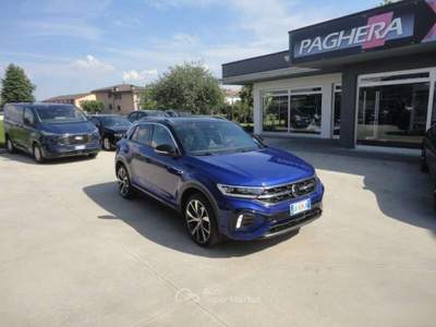 Volkswagen T-Roc T-Roc 2.0 TDI SCR 150 CV DSG 4MOTION R-Line Blu/Azzurro usata Castiglione delle Stiviere