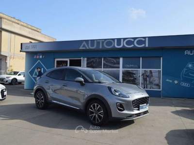 Ford Puma 1.0 EcoBoost Hybrid 125 CV S&S Titanium Argento usata Ardea