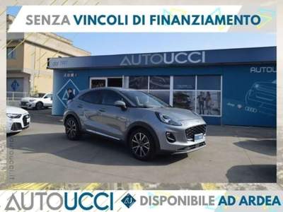 Ford Puma 1.0 EcoBoost Hybrid 125 CV S&S Titanium Argento usata Ardea