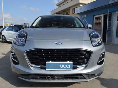 Ford Puma 1.0 EcoBoost Hybrid 125 CV S&S Titanium Argento usata Ardea