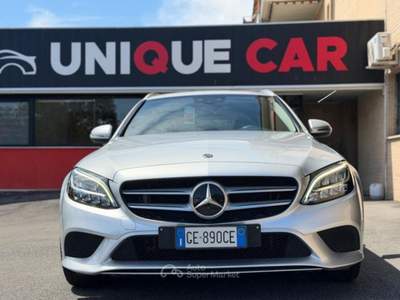 Mercedes-Benz Classe C C 200 S.W. Auto EQ-Boost Sport (NESSUN VINCOLO) Grigio usata Roma