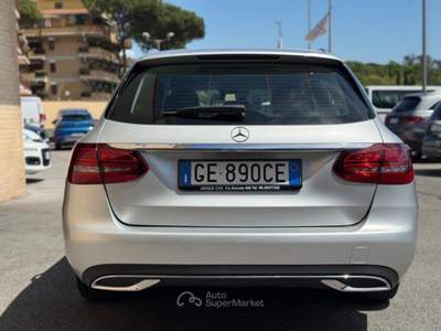 Mercedes-Benz Classe C C 200 S.W. Auto EQ-Boost Sport (NESSUN VINCOLO) Grigio usata Roma