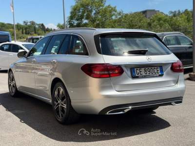 Mercedes-Benz Classe C C 200 S.W. Auto EQ-Boost Sport (NESSUN VINCOLO) Grigio usata Roma