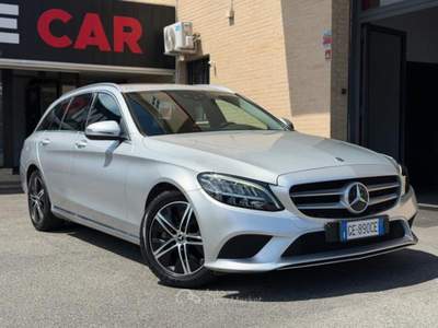 Mercedes-Benz Classe C C 200 S.W. Auto EQ-Boost Sport (NESSUN VINCOLO) Grigio usata Roma