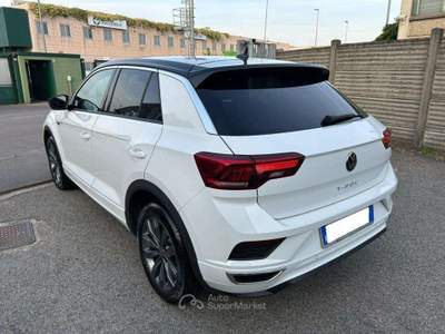 Volkswagen T-Roc 1.5 TSI ACT DSG R-Line *UNIPRO* *TAGLIANDI VW* Bianco usata San Giuliano Milanese