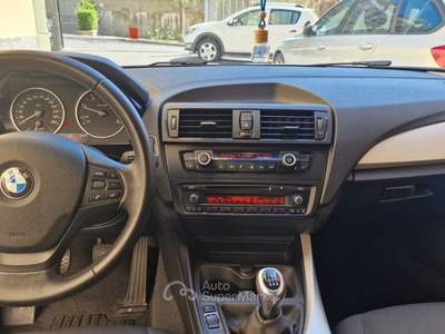 BMW Serie 1 116d 118 116d 3p. Efficient Dynamics Sport Bianco usata Genova