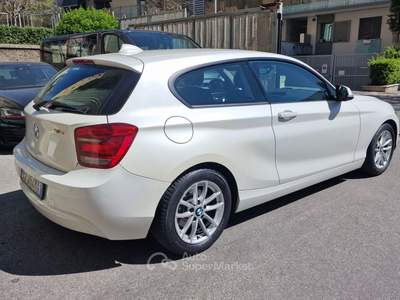 BMW Serie 1 116d 118 116d 3p. Efficient Dynamics Sport Bianco usata Genova