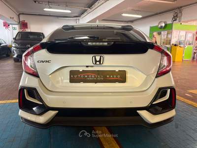 Honda Civic Civic X5p 5p 1.0 t Executive Sport Line my20 Bianco usata Milano