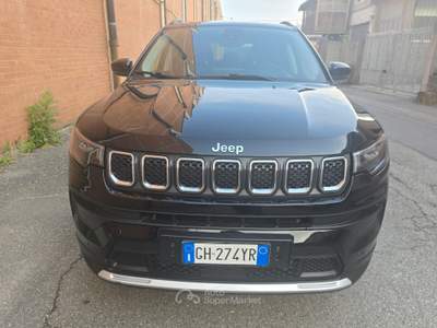 Jeep Compass PHEV AT6 4xe Limited Nero usata CASELETTE Jeep Compass PHEV AT6 4xe Limited Nero usata CASELETTE
