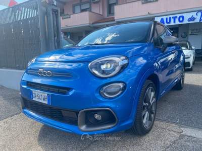 Fiat 500X B-Color 1.3 Mjt 95 SPORT FullOptional Blu/Azzurro usata Fiumicino