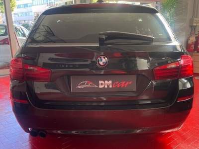 BMW Serie 5 520d 520 D 184 CV TOURING LUXURY PELLE TOTALE AUTOMATICO NAVI CERCHI SEDILI ANT. A REGOLAZIONE ELETTRICA Nero usata Pesaro