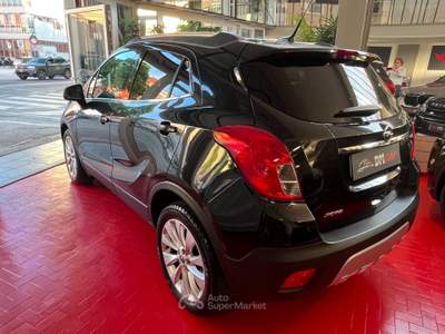 Opel Mokka GPL 140 CV COSMO PELLE TESSUTO NAVIGATORE CERCHI TELECAMERA POSTERIORE KM CERTIFICATI Nero usata Pesaro