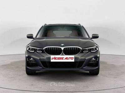 BMW Serie 3 M3 330 Touring M Sport auto | TETTO, FULL PELLE Verde usata Milano