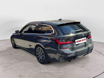 BMW Serie 3 M3 330 Touring M Sport auto | TETTO, FULL PELLE Verde usata Milano